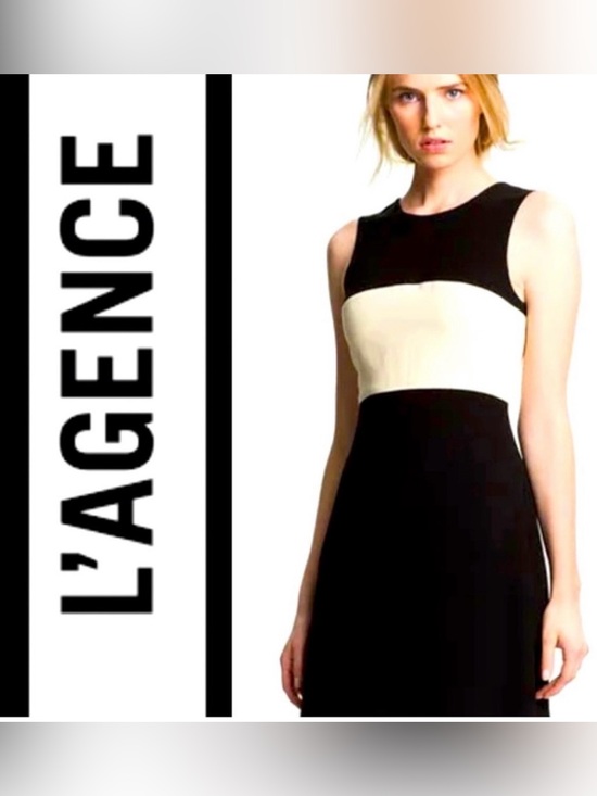 L'AGENCE Dresses & Skirts - L'AGENCE Black and White Women's Dress